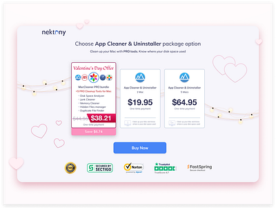 Valentine's Day Offer apple application clean design illustration like it love mac macbook offer product design sale ui uiux valentines day web design