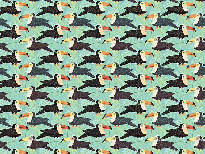 Toucan Tile Pattern