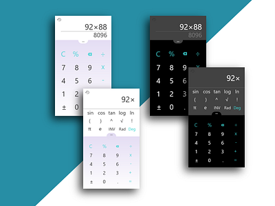 daily ui challenge 004 004 app calculator daily daily 100 challenge daily ui dailyui dark design ui uidesign web