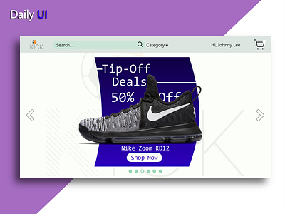 daily ui 036 036 daily daily 100 challenge daily ui dailyui design shoe ui uidesign web