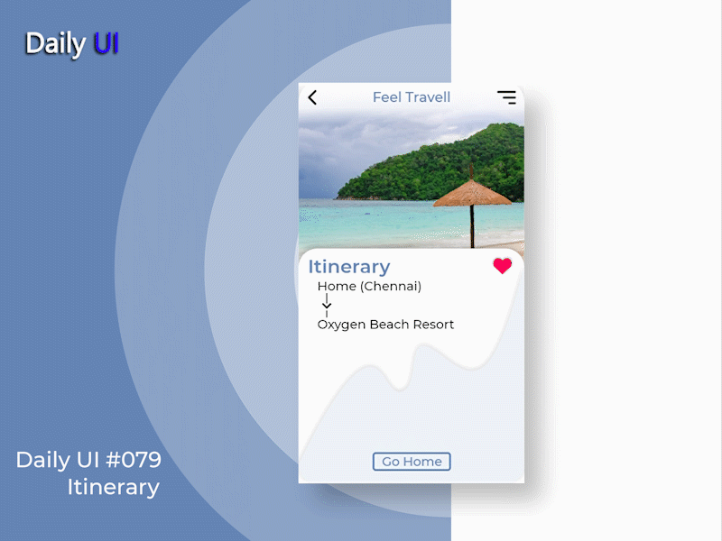 Daily UI #079 | Itinerary 079 app daily daily 100 challenge daily ui dailyui design itinerary ui uidesign ux web