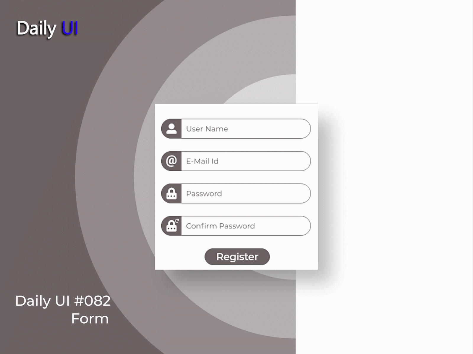 Daily UI #082 | Form