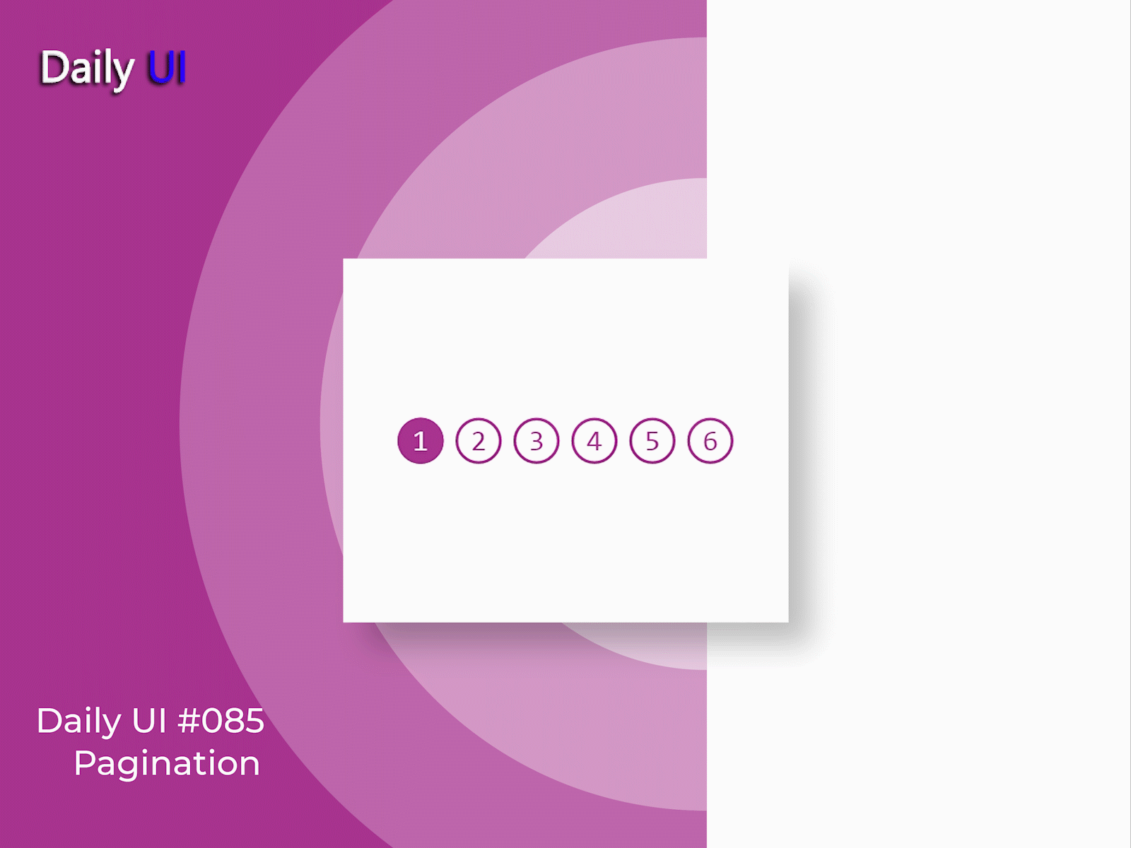 Daily UI #085 | Pagination 085 app daily daily 100 challenge daily ui dailyui design pagination ui uidesign ux web