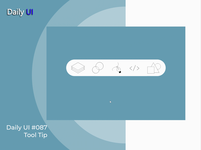 Daily UI #087 | Tooltip