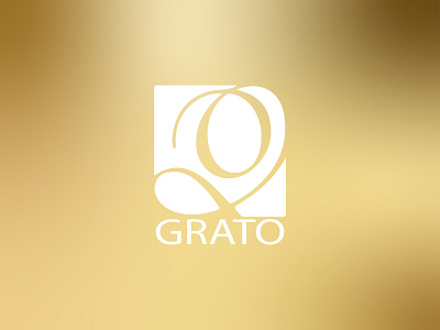 Logo for "Grato" adobe adobe illustrator adobeillustator digitalart gold graphic designer graphicdesign illustrator logo myart vector