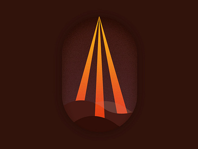 Red Rising branding depth design icon illustration logo minimal stipple