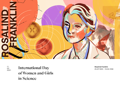 February 11th: International day of women and girls in Science collage digital painting epicdays illustration painting procreate science scientist women