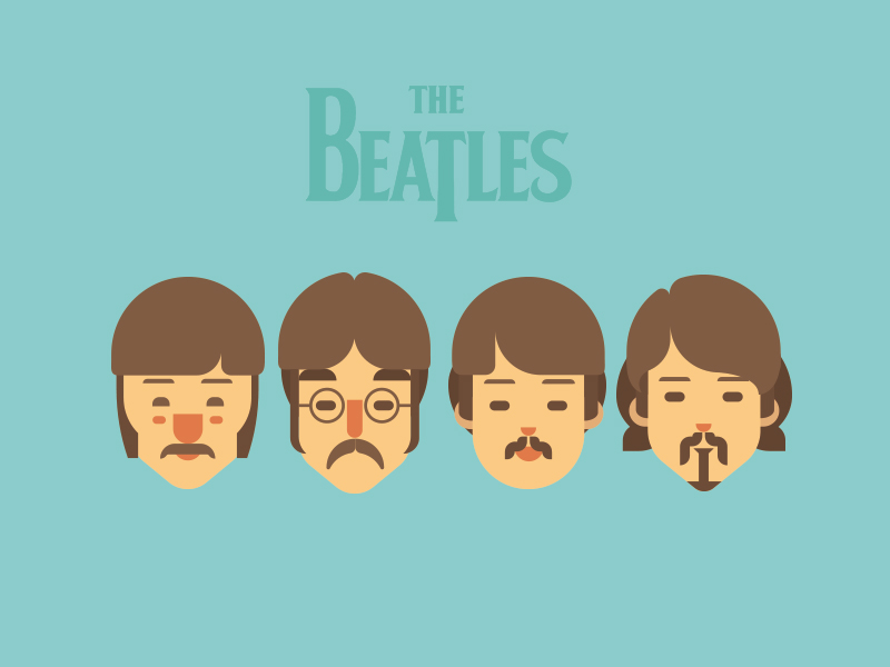 Beatles by Wenzhu WEI on Dribbble