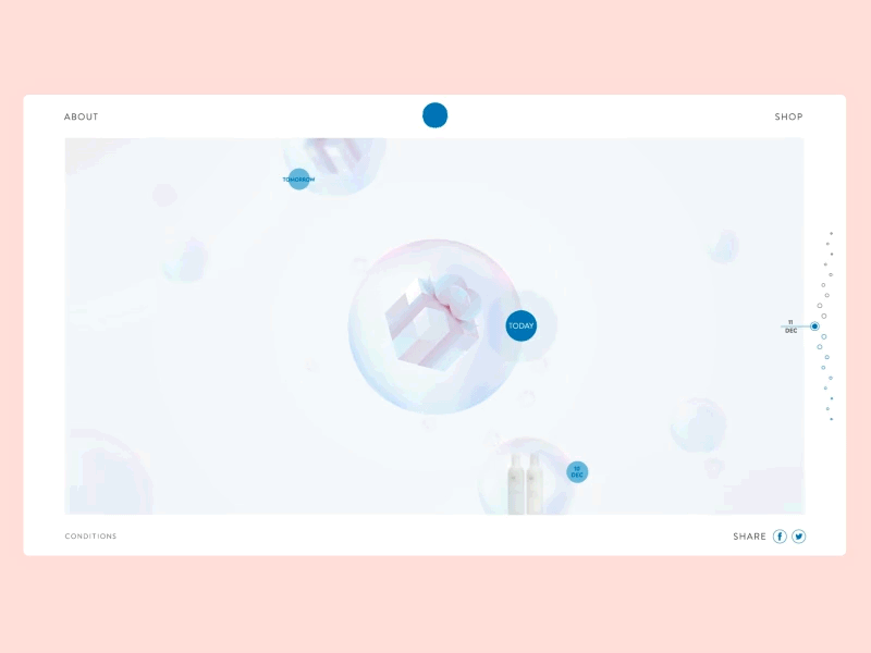 Bubble lover bubble design interaction motion transition webdesign