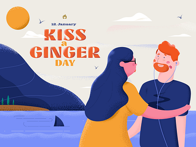 January 12th : Kiss Ginger