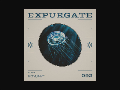 092 ~ expurgate. custom type daily poster dailyposter dailyposterdesign editorial layout graphicdesign layout minimal minimalism photoshop poster a day swiss design swiss style typogaphy ui visual arts visual design visual graphics