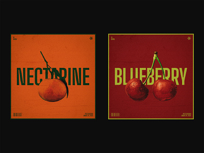 111 ~ nectarine & blueberry. custom type daily poster dailyposter dailyposterdesign editorial design editorial layout graphicdesign layout minimalism photoshop poster a day poster design swiss design swiss style typogaphy visual art visual arts visual design visual graphics