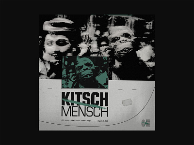 152 ~ kitsch-mensch. dailyposter dailyposterdesign design graphicdesign ink bleed layout minimalism photoshop poster a day poster art swiss style typography ui visual art visual design visual graphics web design