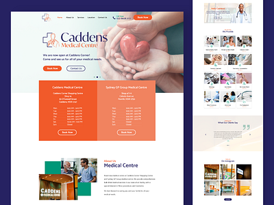 Medical Centre - Homepage UI Design - Devs Melbourne