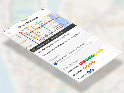 Smart Subway NYC helvetica ios7 maps mobile mta nyc rail subway transit transparent white