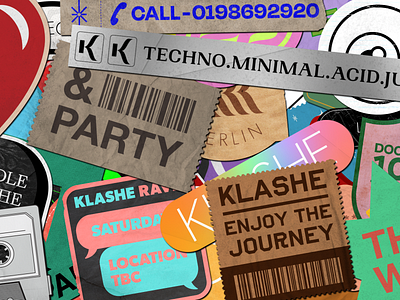 Klashe Records Sticker