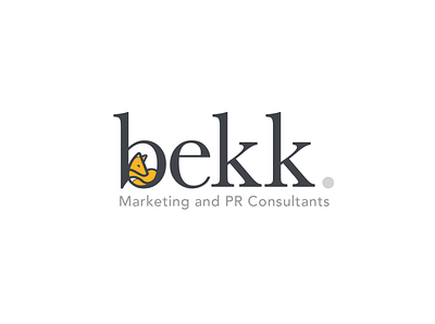 bekk logo agency branding daily design flat illustrator logo marketing minimal socialmedia typogaphy vector