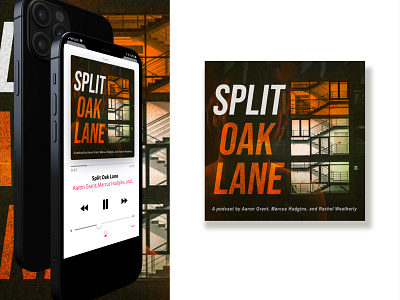 Split Oak Lane - Podcast Cover Art art artwork branding cover daily design flat illustration iphone mystery photography pod podcast poster thriller