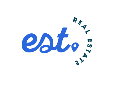 est. Real Estate (real estate brokerage) logo