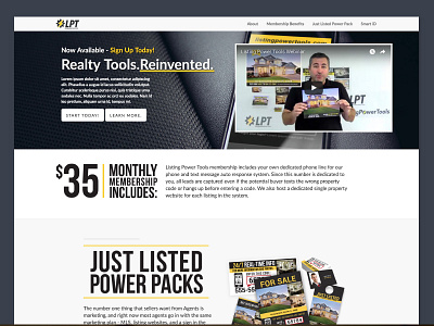 LPT Landing Page Comp 2 comp css html landing lpt page power realty ui ux web website