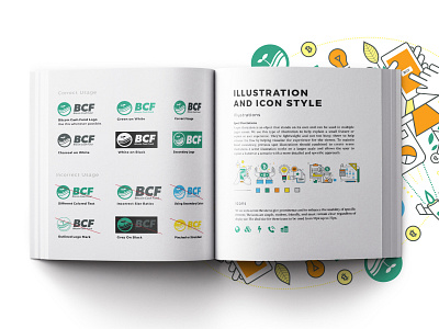 Bitcoin Cash Fund - Brand Guide bitcoin brand branding copy copywriting crypto digital guide icons illustration logo print type