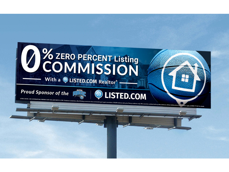 Real Estate / Mortgage Billboard (Orlando Magic Cosponsored) by Kyle Foreman on Dribbble