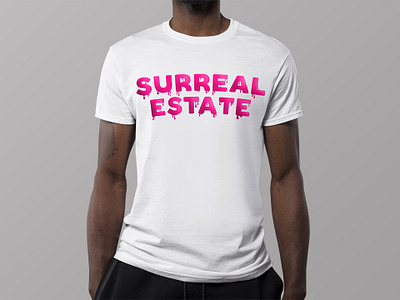Surreal Estate continued brainstorm branding daily design fashion flat illustration logo merchandise minimal shirt typography
