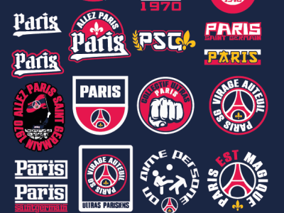 PARIS SG ULTRAS acab art football logo mbappe messi paris sg psg psg 1970 stickers ultras paris