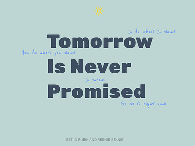 Tomorrow is never promised fonts fonts bundle fonts collection fonts pairing fonts pattern