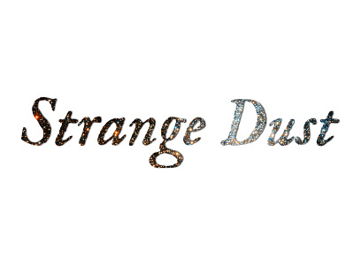 Strange Dust Logo graphic design logo typogaphy