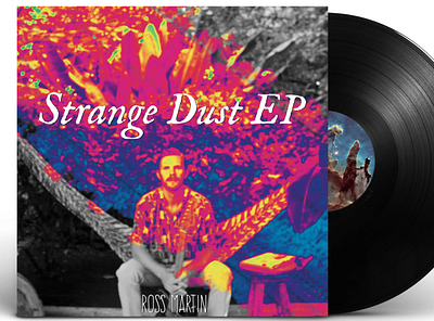 Strange Dust Vinyl Mockup cover artwork music vinyl