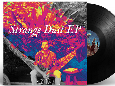 Strange Dust Vinyl Mockup