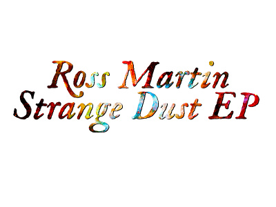 Strange Dust 2 graphic typography art