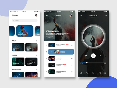 #Exploration: Christian Music App christianmusic ui