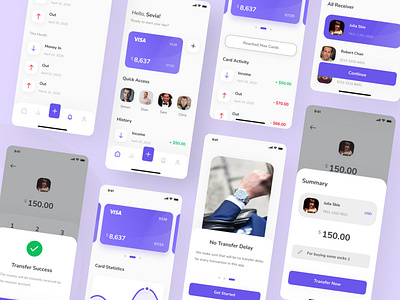 Ansa - Banking & Finance App UI Kit