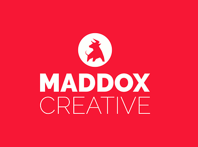 Maddox Creative - Logo Mockup affinitydesigner branding design flat icon logo minimal vector
