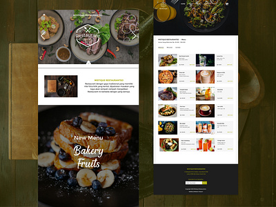 RestaurantWebsites adobe illustrator adobexd black design food minimal responsive restaurant restaurant app typography ui uidesign ux webdesign website