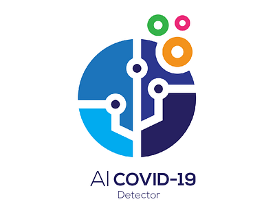 AI Covid-19 Detector logo logo brand design art