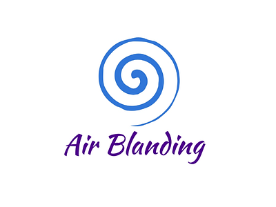 Air Blanding logo logo design art brand card