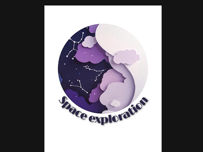 Space exploration logo logo design art edited editing