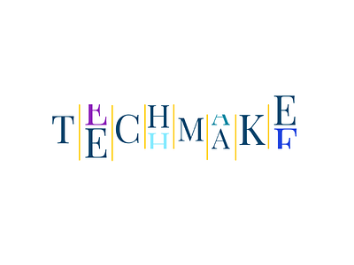 TechMake logo logo design art brand technology