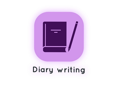 Diary writing App icon