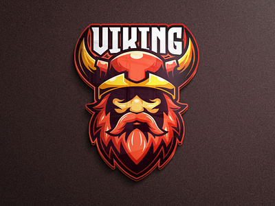 Viking logo character