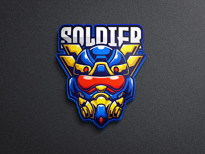 Soldier Helmet branding character esports game game asset helmet helmet design illustration logo logo gaming mascot mobile game mobile game character mobile legends pubg logo team logo tshirtdesign twitch vector