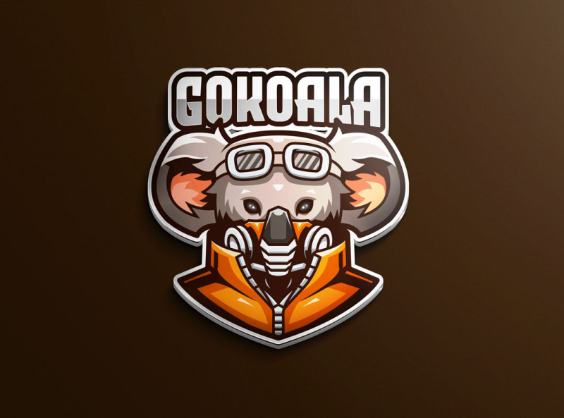 Koala Mascot Logo Template by MightyFire on Dribbble