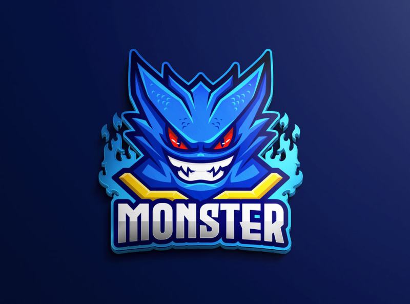 Monster Orc Esport Mascot Logo Design Stock Vector by ©visink 431072812