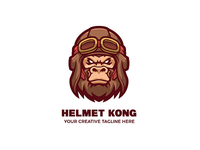 King Kong Mascot Logo