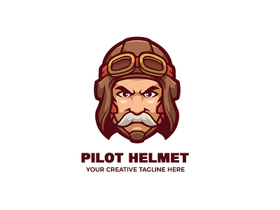 Pilot Mascot Logo