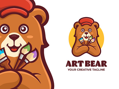 Bear Mascot Logo