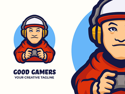 Gamers Mascot Logo